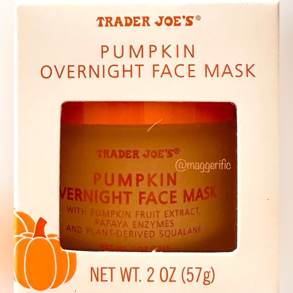 Trader Joe’s Pumpkin Overnight Face Mask - Picture 2 of 5